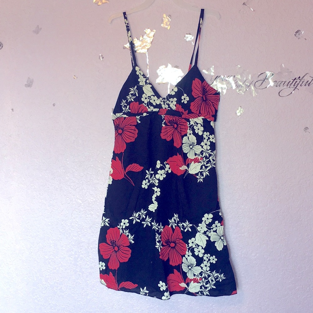 RELISTING TODAY ❌ Roxy Floral Print Tank Dress